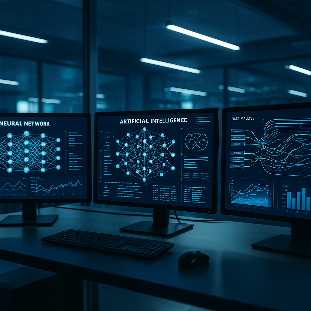 AI Research Illustration